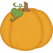 Sweet Autumn Pumpkin Sticker Alt