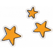 Life In Progress Element Sticker Stars