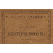 Baking Days Journal Card Recipe 4x6