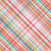 Baking Days Plaid Paper 08