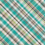 Baking Days Plaid Paper 09