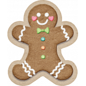 Baking Days Sticker Gingerbread Boy