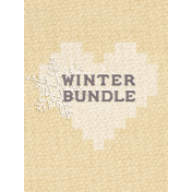 Woolen Mill Baby Add-on Winter Bundle 3x4 Journal Card