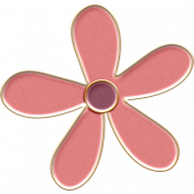 A Spring To Behold Element Enamel Flower Pink