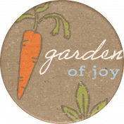 Homestead Life: Spring Garden Round Sticker