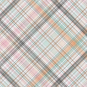 Small Town Life Plaid Paper 11
