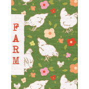 Green Acres Farm 3x4 Journal Card