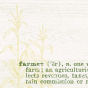 Green Acres Farmer 4x4 Journal Card