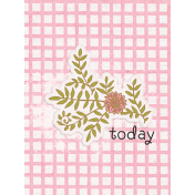 Green Acres Today 3x4 Journal Card