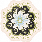 Homestead Life: Summer Old Floral Sticker 1