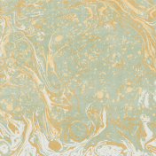 Summer Tea Marbled Paper