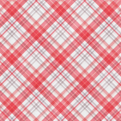 Cranberry Plaid Paper 11