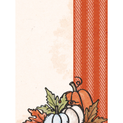 Homestead Life: Autumn Pumpkins Journal Card 3x4