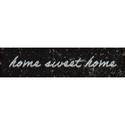 Homestead Life: Autumn Home Sweet Home Word Art Snippet