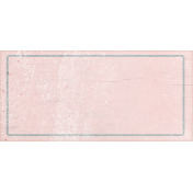 Cozy Mornings Pink Rectangle Label