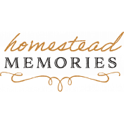 Homestead Life: Winter Homestead Memories Word Art