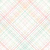 Baby Dear Plaid Paper 11