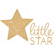 Baby Dear Stamp- Little Star