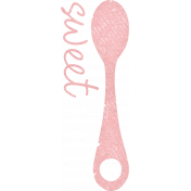 Baby Dear Stamp- Spoon