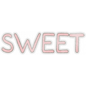 Baby Dear Sweet Word Art
