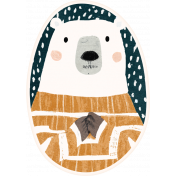 Flurries Mini Polar Portrait Sticker 3