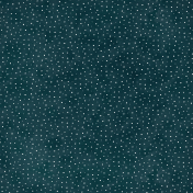 Flurries Mini Teal Dots Paper