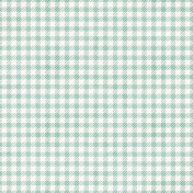 Flurries Paper Teal Gingham 