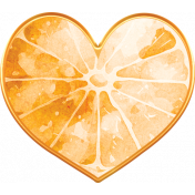 Orange Blossom Extras Citrus Heart