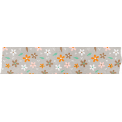 Orange Blossom Extras Floral Washi Tape