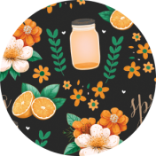 Orange Blossom Flair 08 Print