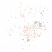 Coffee And Donuts Element Light Paint Splatter