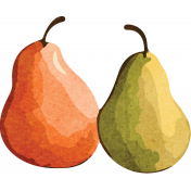 Perfect Pear Pair of Pears