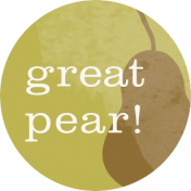 Perfect Pear Flair 17 Print