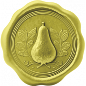 Perfect Pear Mini Wax Pear Seal