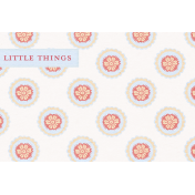 Spring Fresh Journal Card Little Things 4x6
