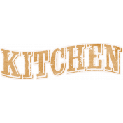 Buttermilk Mini Word Art Kitchen