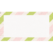 Old Fashioned Summer Extra label light pink green