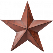 Country Days Element rusted star