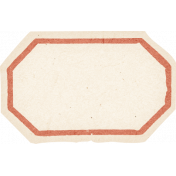 Charlotte's Farm Element label octagon pink