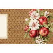 Charlotte's Farm Apple Blossom 4x6 Journal Card
