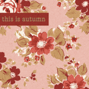 Charlotte's Farm Autumn 4x4 Journal Card
