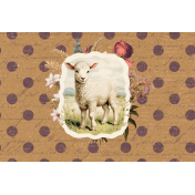 Charlotte's Farm Lamb 4x6 Journal Card