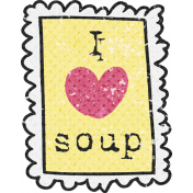 Soup's On Element doodle stamp