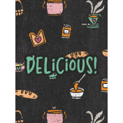 Soup's On Delicious 3x4 Journal Card