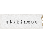 At The Hearth Stillness Word Art