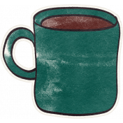 Fancy A Cup Hot Cocoa Mug Sticker