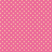 Time To Unwind Pink Polka Dots Paper