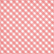 Simply Sweet Pink Gingham Paper