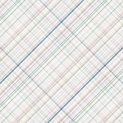 Spring Garden Plaid Paper 06