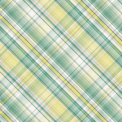 Spring Garden Plaid Paper 11